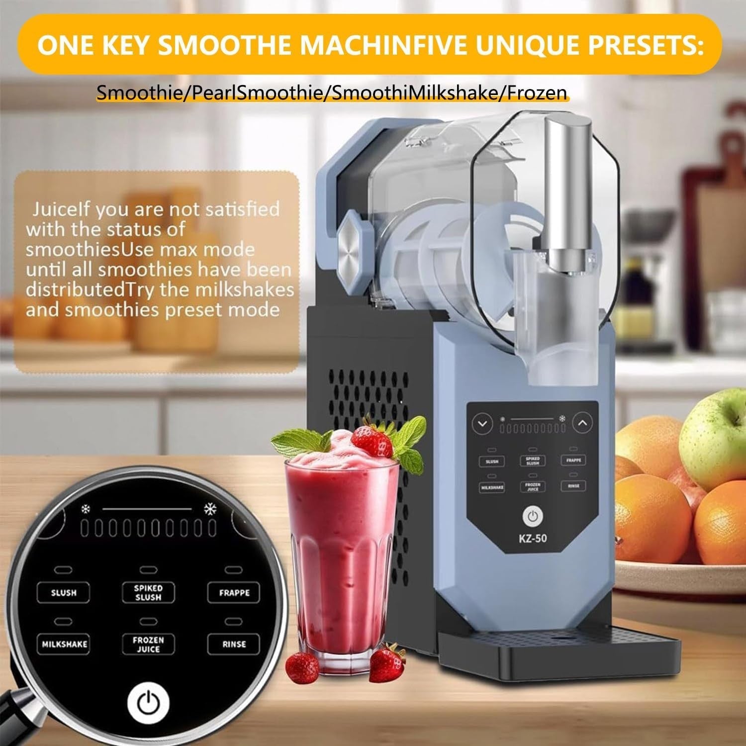 Slush Machine Ice Cream Maker No Ice Required Frozen Drink System