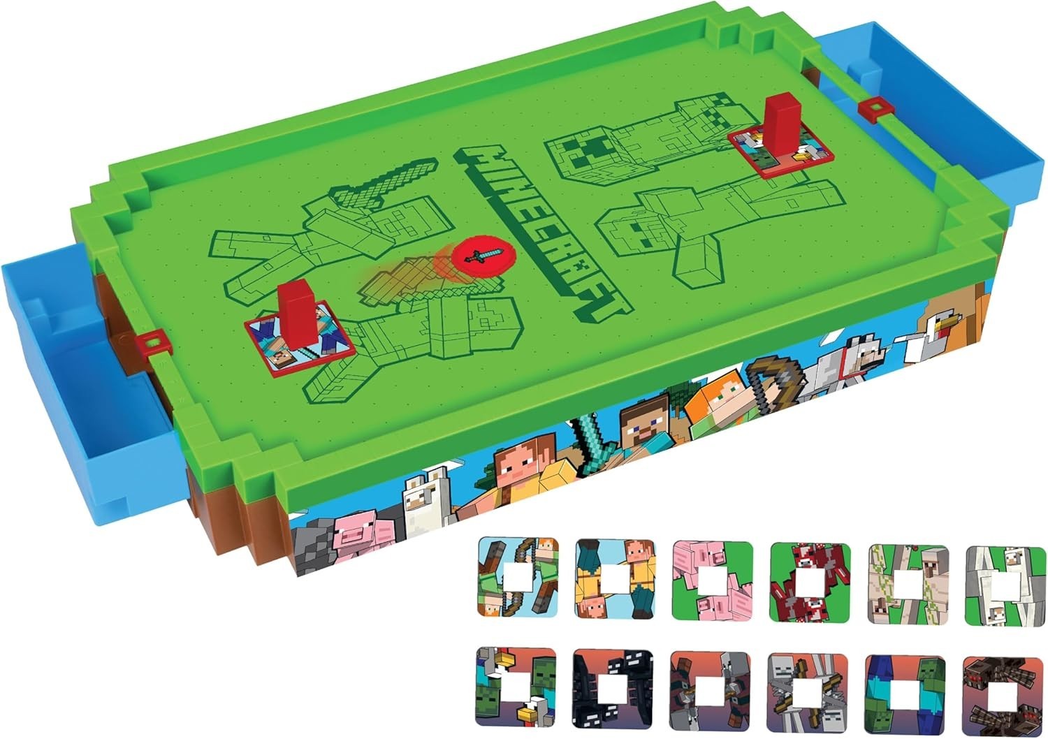 Desktop Air Hockey Table Arcade Game Electronic Sound Kids Family Fun