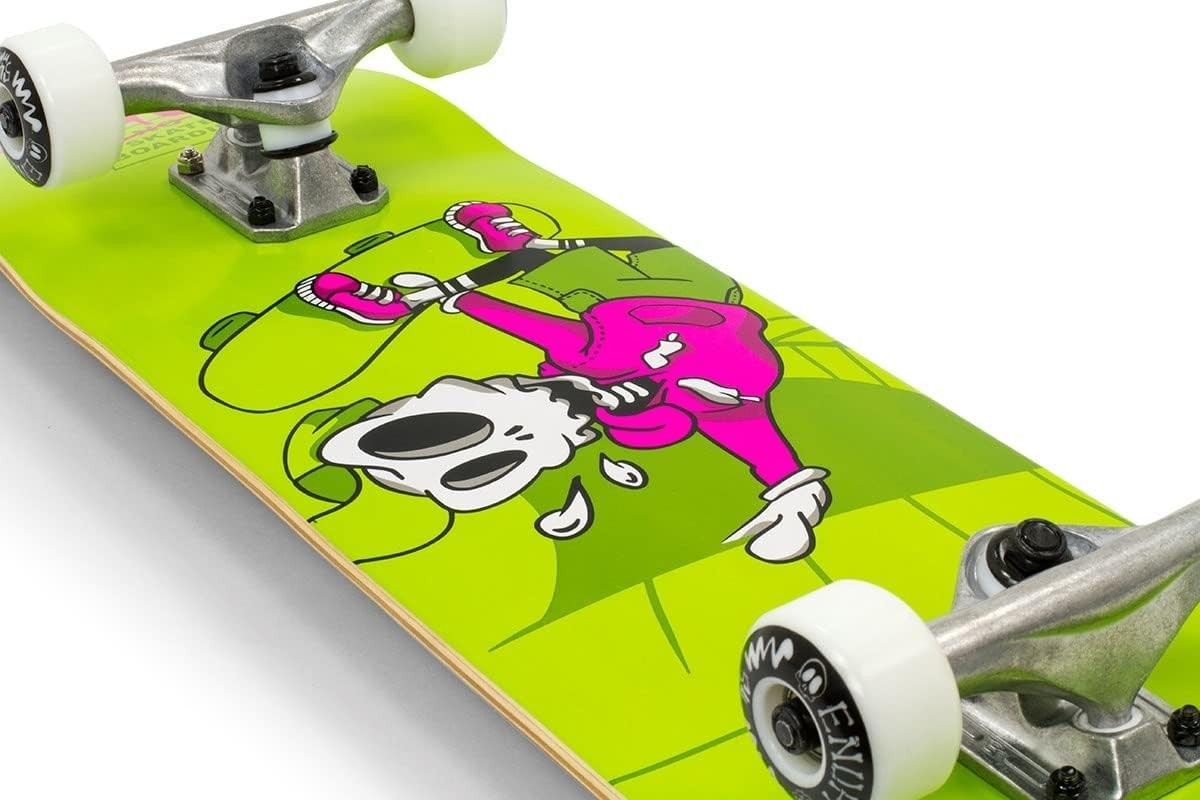 Adult Complete Skateboard 31.5x7.75 Maple Deck ABEC9 54mm Wheels Green