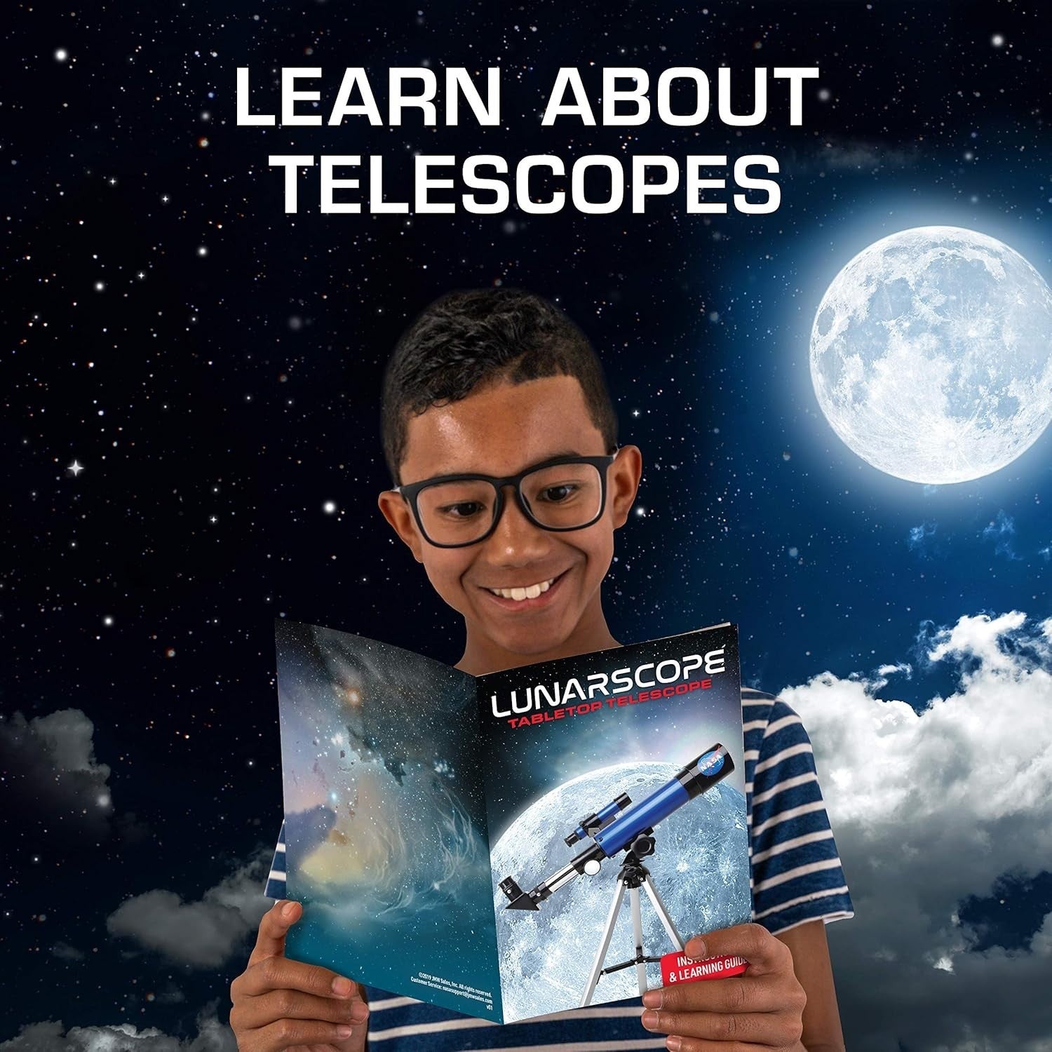 Telescope for Kids – 90x Magnification with Tripod