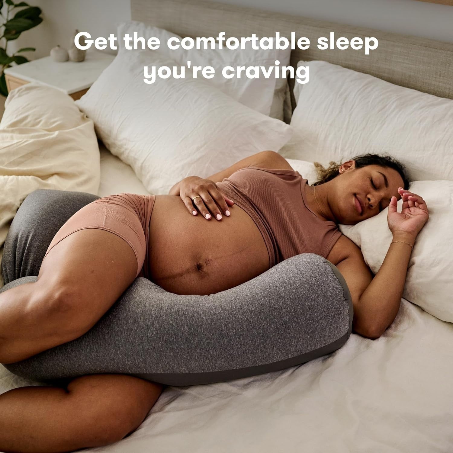 Pregnancy Pillow Cooling Adjustable Maternity Belly Back Leg Support