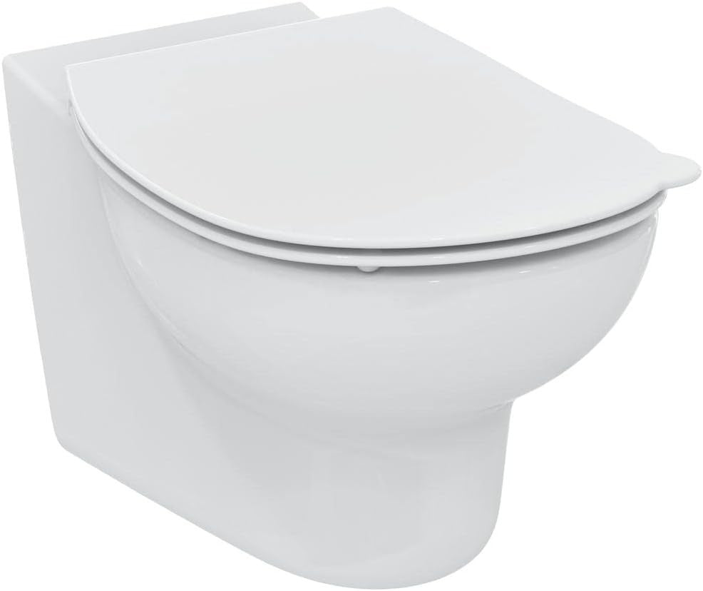 Heavy-Duty School WC Toilet Seat Polypropylene Splash-Resistant 355mm High