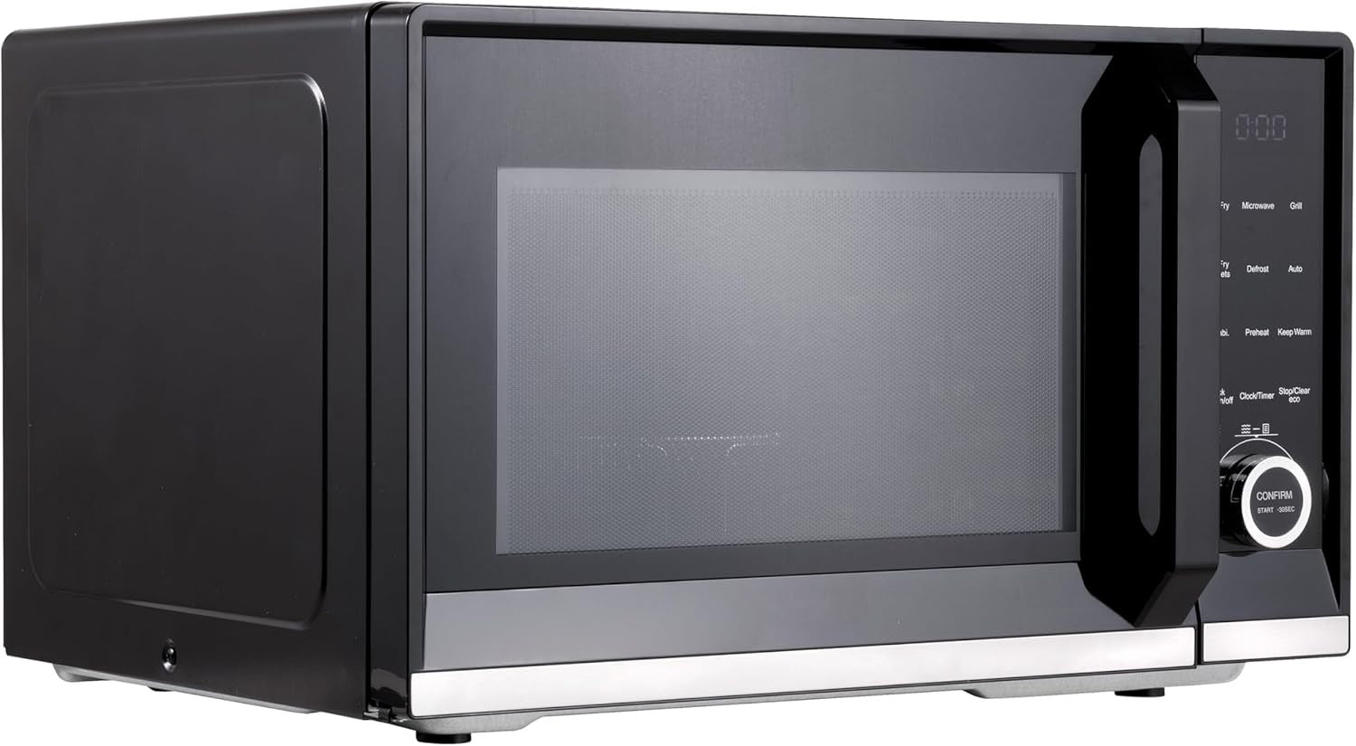 28L Microwave Air Fryer Oven 900W Grill Combo Black