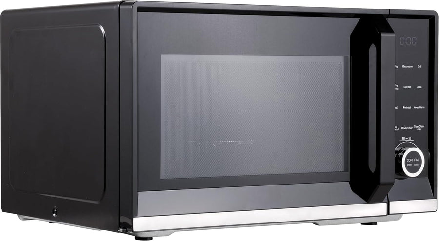 28L Microwave Air Fryer Oven 900W Grill Combo Black