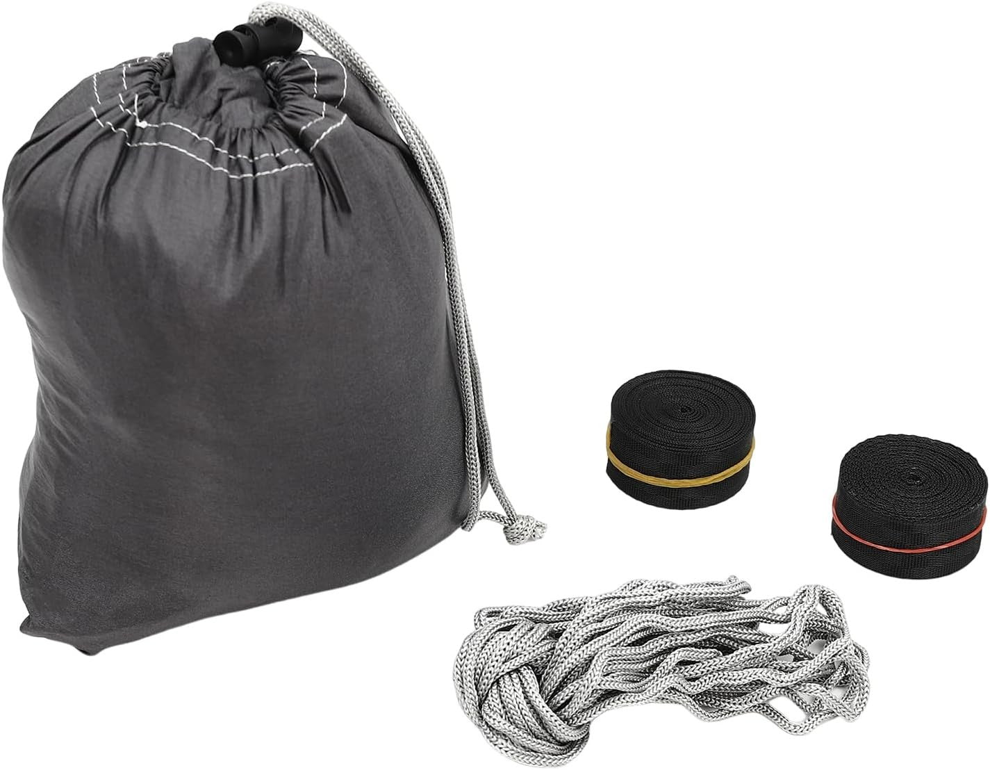 Camping Hammock with Mosquito Net & Tree Straps | Ultralight 210T Nylon