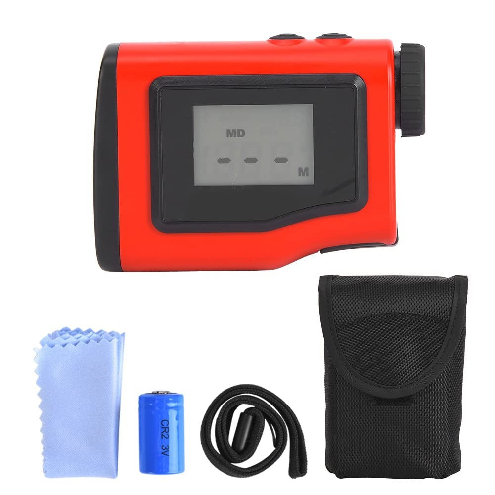 Golf Laser Rangefinder 600m 6X HD Screen Portable Distance Meter