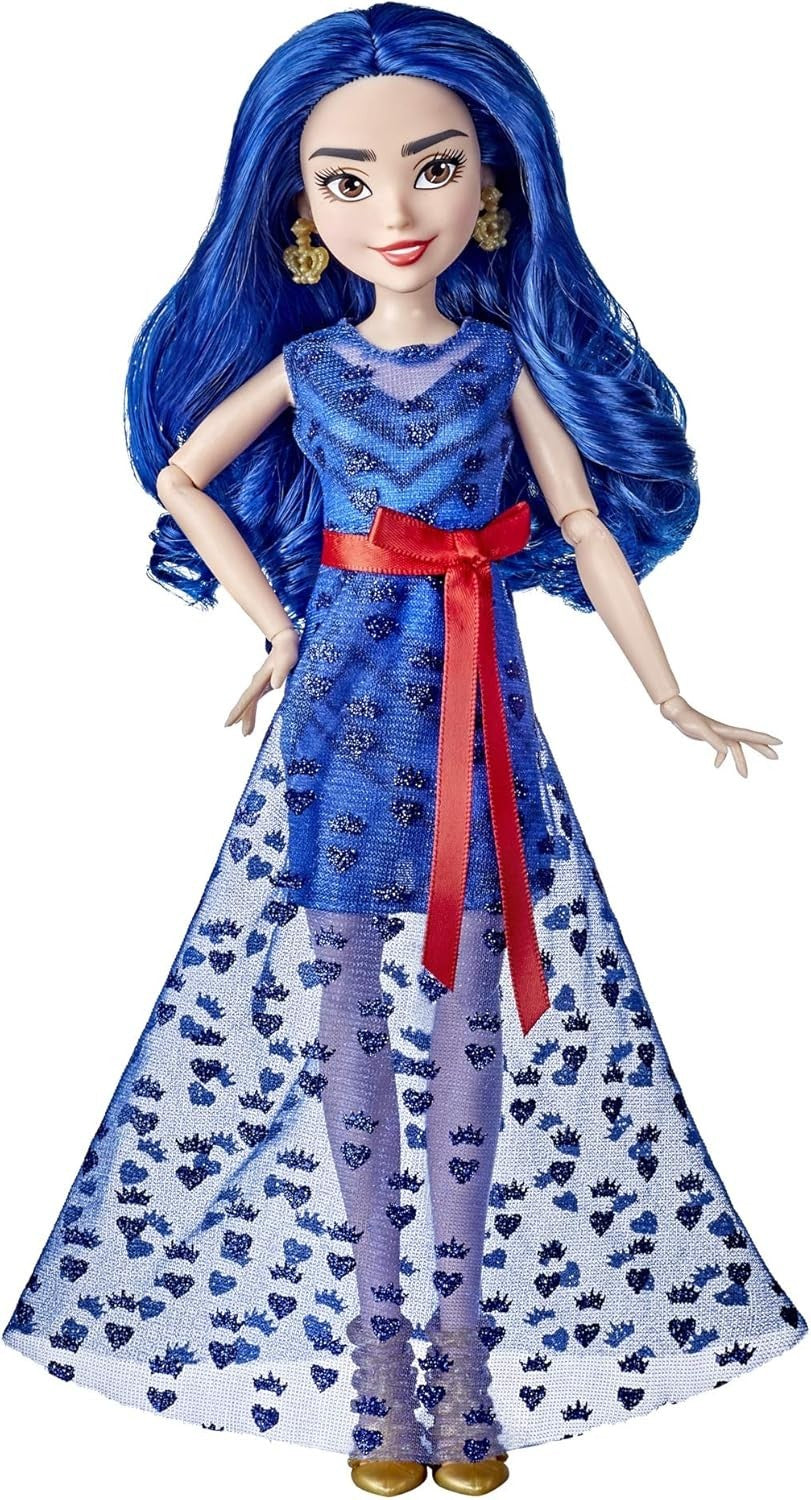 Royal Wedding Fashion Doll Blue Dress Earrings Shoes Gift