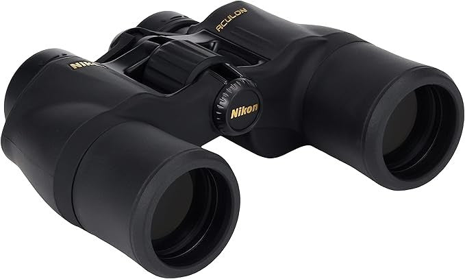 8x42 High-Power Binoculars Wide View Multi-Coated Optics Tripod Compatible