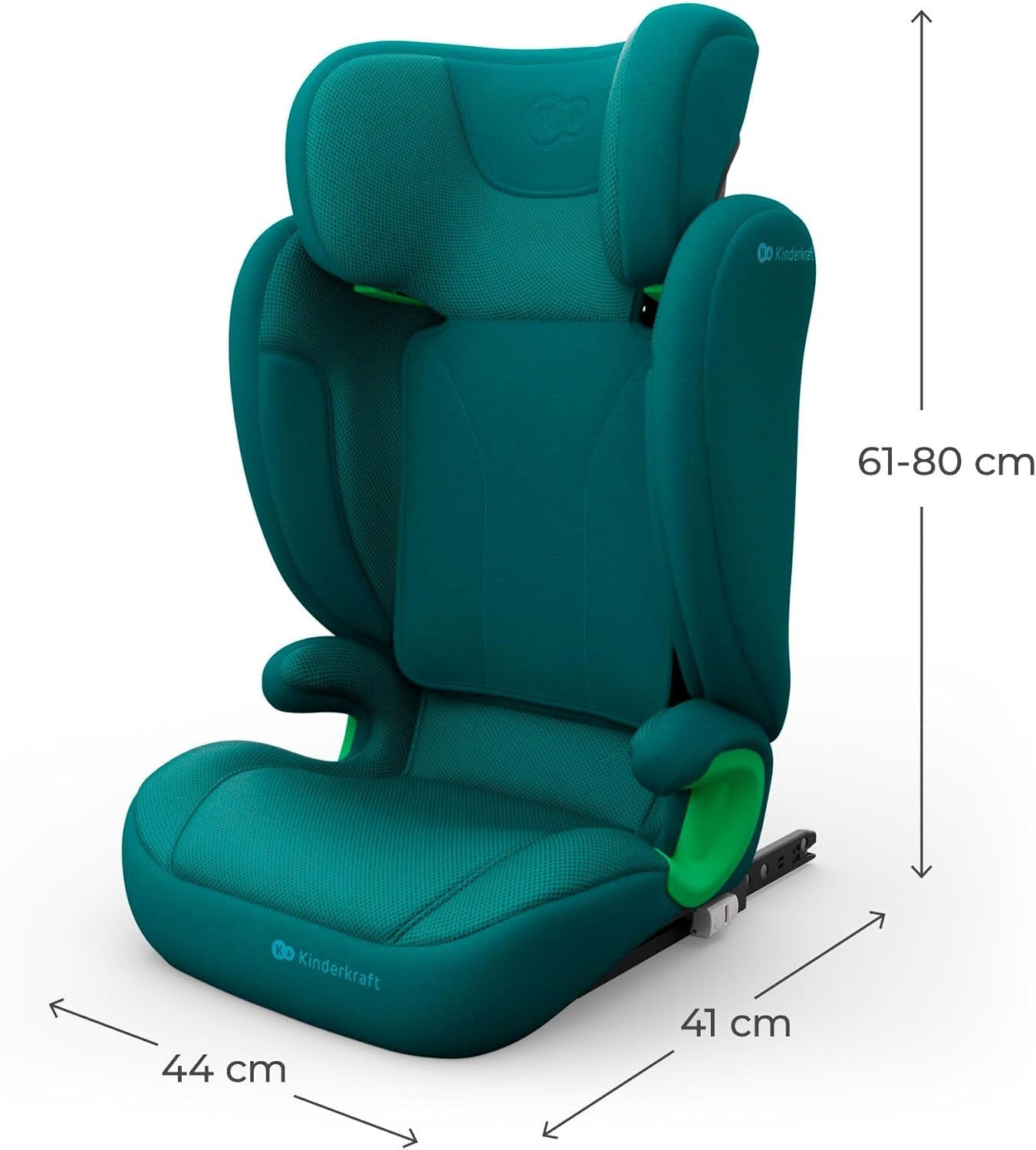 ISOFIX High Back Booster Car Seat 100–150cm Side Impact Protection