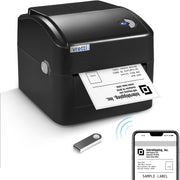 4x6 Thermal Label Printer WiFi USB High-Def Fast Printing Large Tray