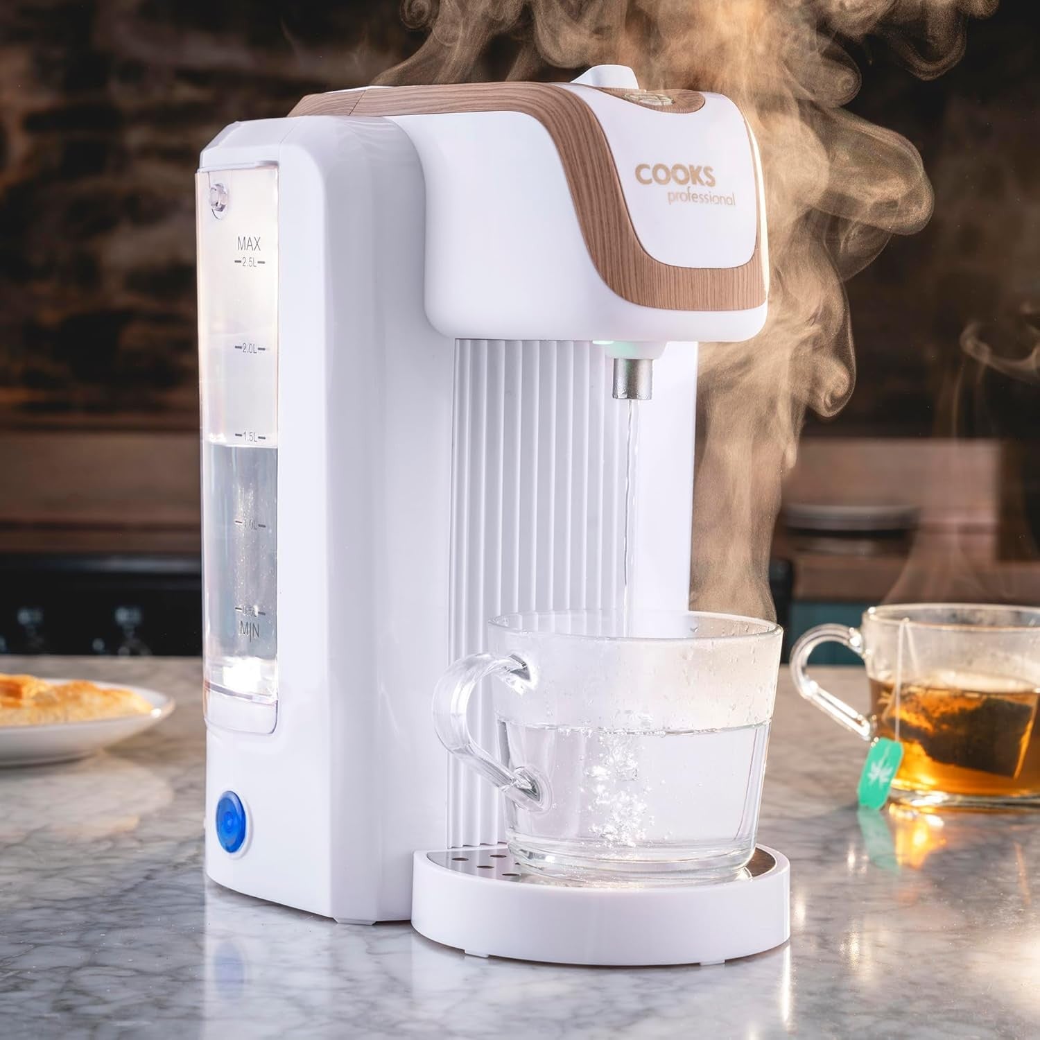 Instant Hot Water Dispenser 2600W 2.5L One Cup Boiler Nordic White