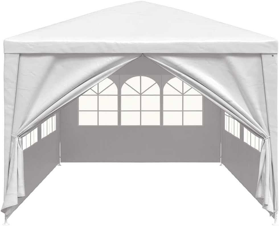 Heavy-Duty 3x6m Gazebo Marquee Party Tent Waterproof Garden Pavilion