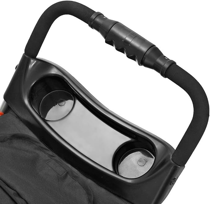 Dog Pet Stroller Foldable Pushchair Travel Pram 4 Wheel Jogging Carrier