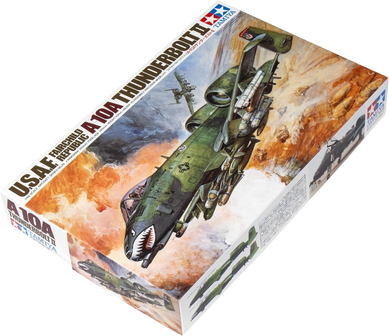 A-10 Thunderbolt II 1:48 Military Aircraft Model Kit Unpainted 38cm