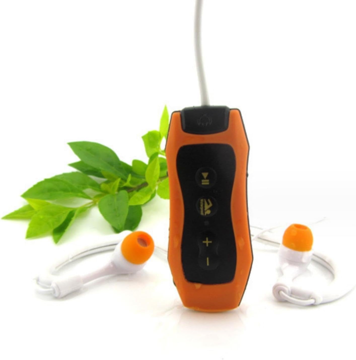 Waterproof MP3 Player IP68 HiFi FM Radio Clip Sports USB