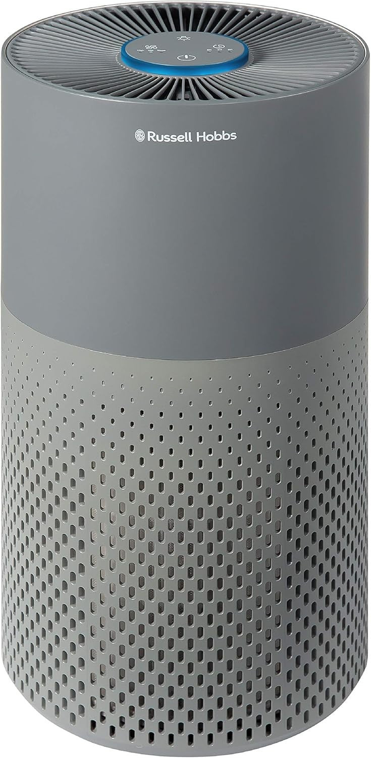 Ozone Free Compact Air Purifier HEPA Allergy Dust Smoke Quiet 14m²