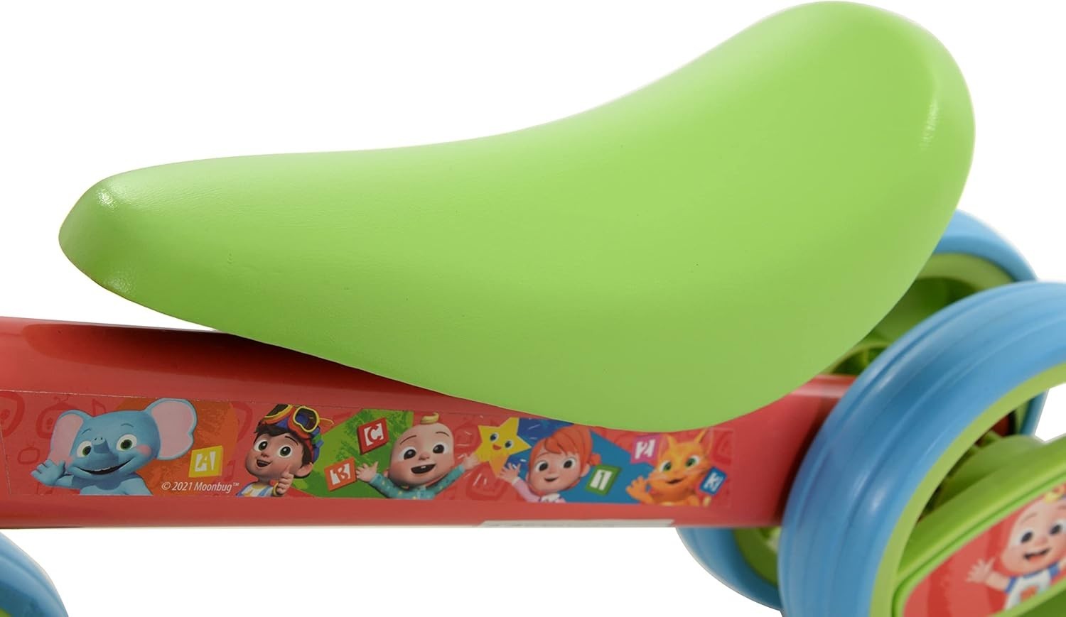 Kids Ride On Toy Bobble Bike Toddler Balance Walker Age 1+ Indoor Outdoor