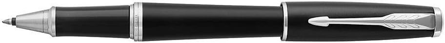 Luxury Muted Black Rollerball Pen – Fine Tip, Ergonomic, Gift Box