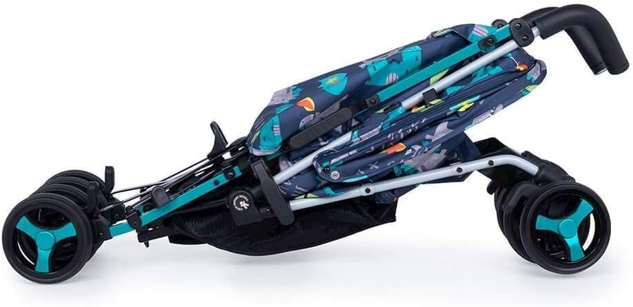 Compact Umbrella Pushchair for Newborn to 25kg, Footmuff Included