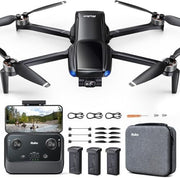 Foldable 4K Drone with 8K Photo, 3-Axis Gimbal, GPS Return & 96Min Flight