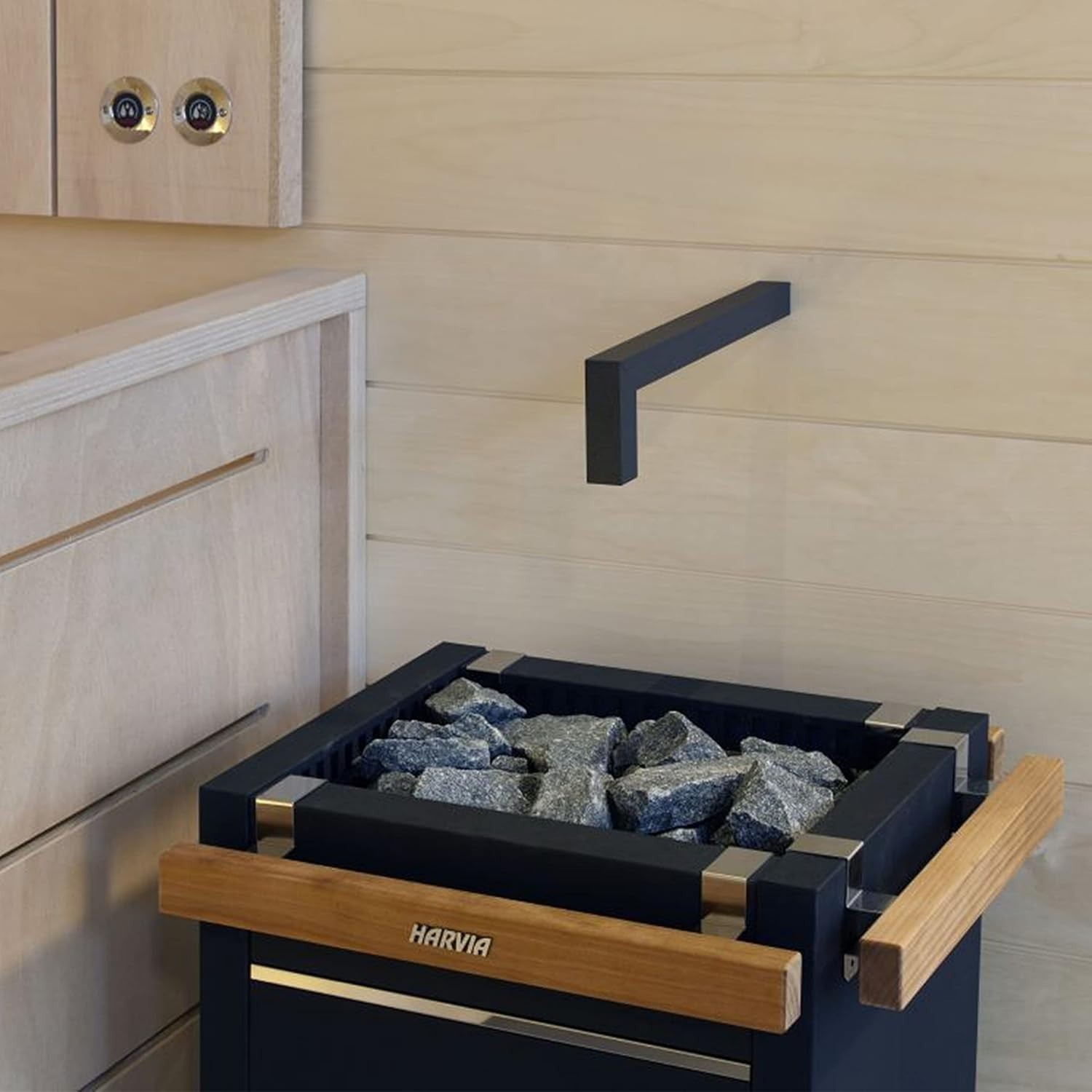 Sauna Stones 20kg Natural Heater Rocks High Heat Retention Steam Room Thermal