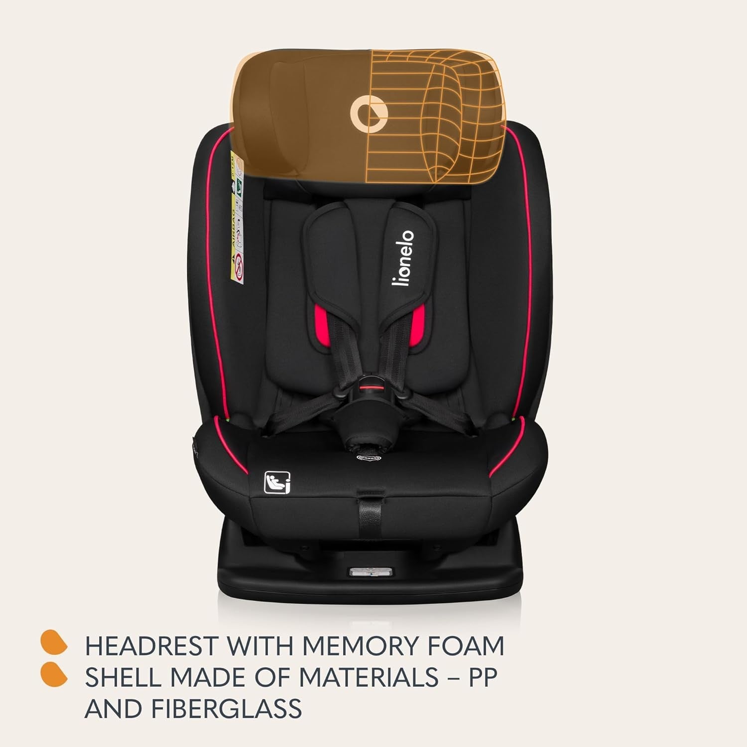 i-Size Baby Car Seat 0–12 Years 40–150cm Rear & Forward Facing Recline