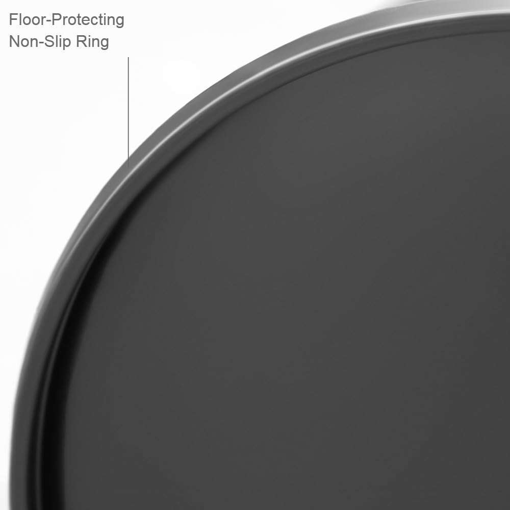 50L Motion Sensor Kitchen Bin Black Undercounter Stainless