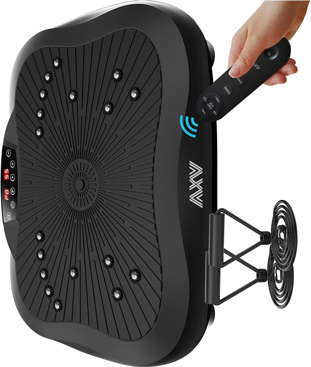 Compact Vibration Fitness Platform Home Workout Lymphatic Wellness
