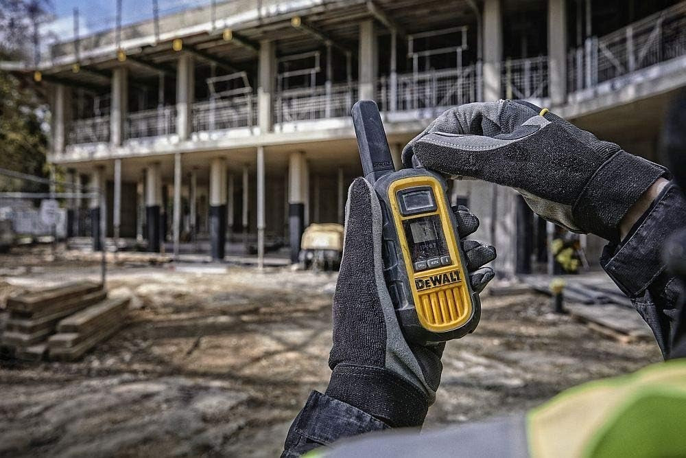 Heavy Duty 6-Pack Walkie Talkies + Gang Charger Long Range Waterproof