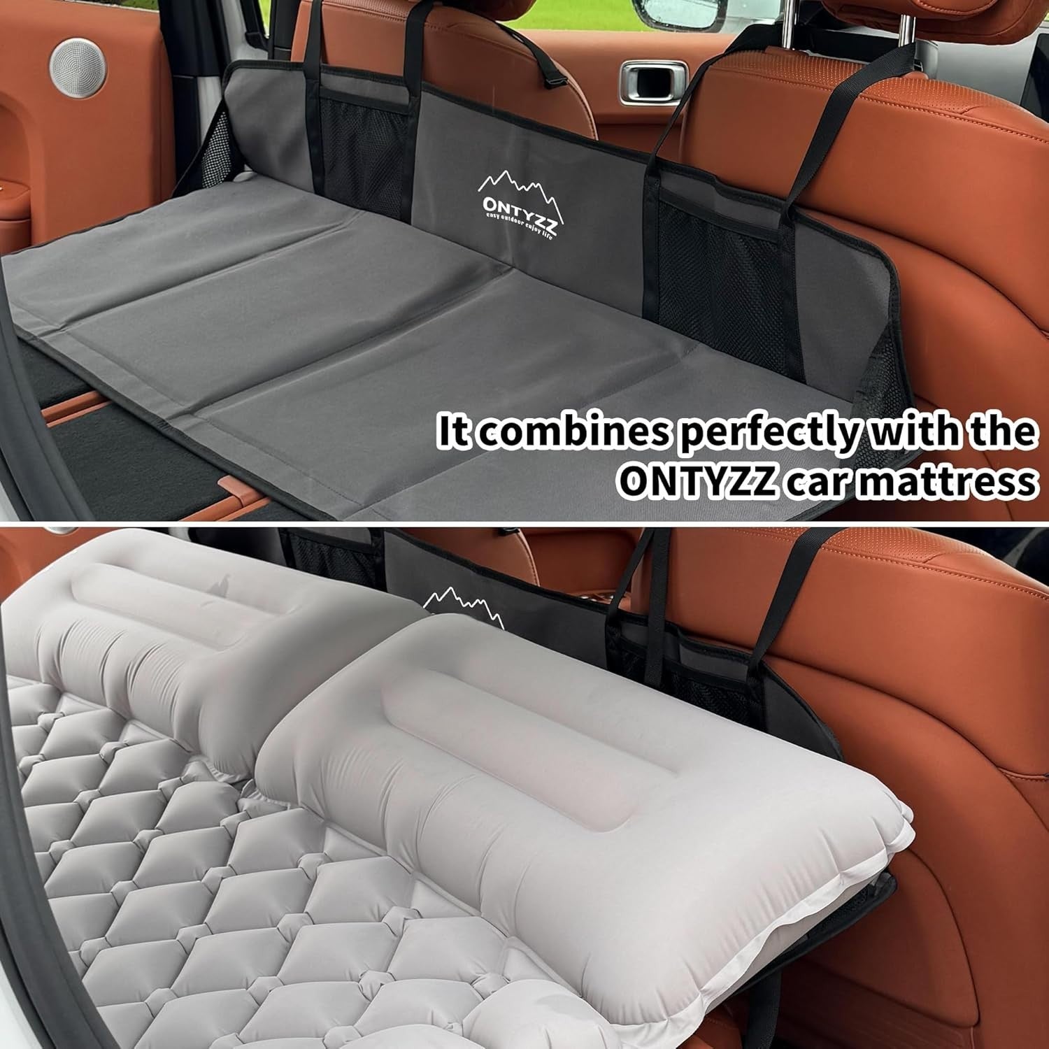 Foldable Car Mattress SUV Back Seat Extender Portable Sleeping Pad