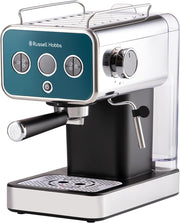 15 Bar Espresso Coffee Maker Frother 1.1L Tank Latte Cappuccino Machine Steel