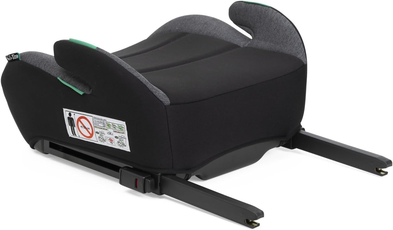 i-Size R129 Booster Car Seat 126–150cm ISOFIX Padded Armrests Group 3