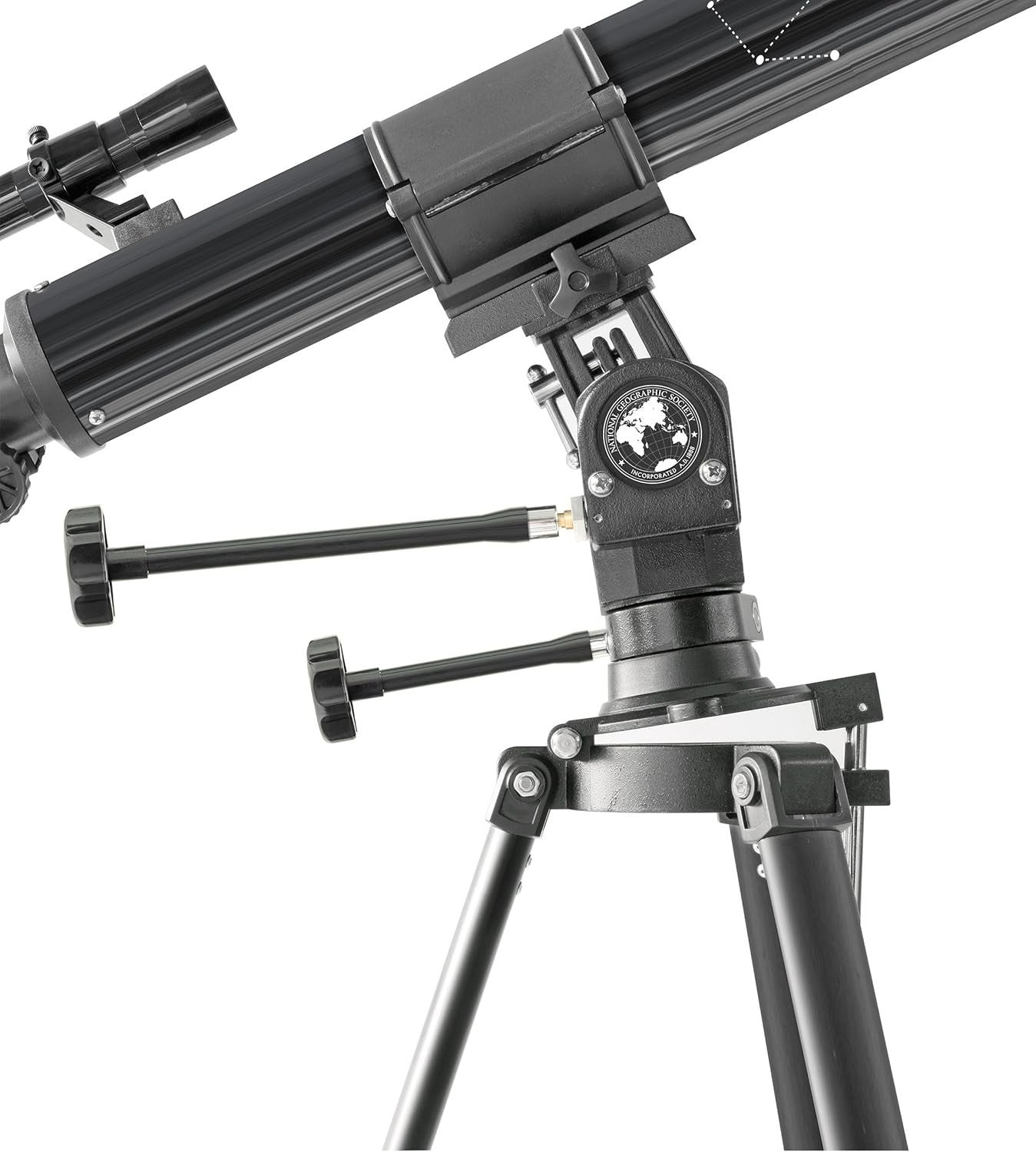 Refractor Telescope 70mm 900mm EQ/AZ Mount Multi Purpose Kit