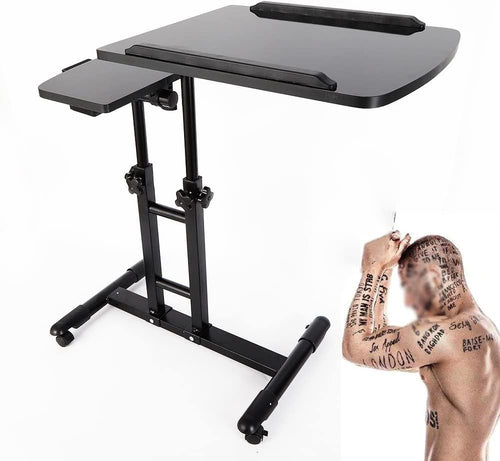 Tattoo Workstation Adjustable 360° Table Rolling Storage Salon Tool Stand