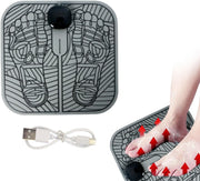 Portable Electric Foot Massager Mat Pad Pain Relief Circulation Therapy