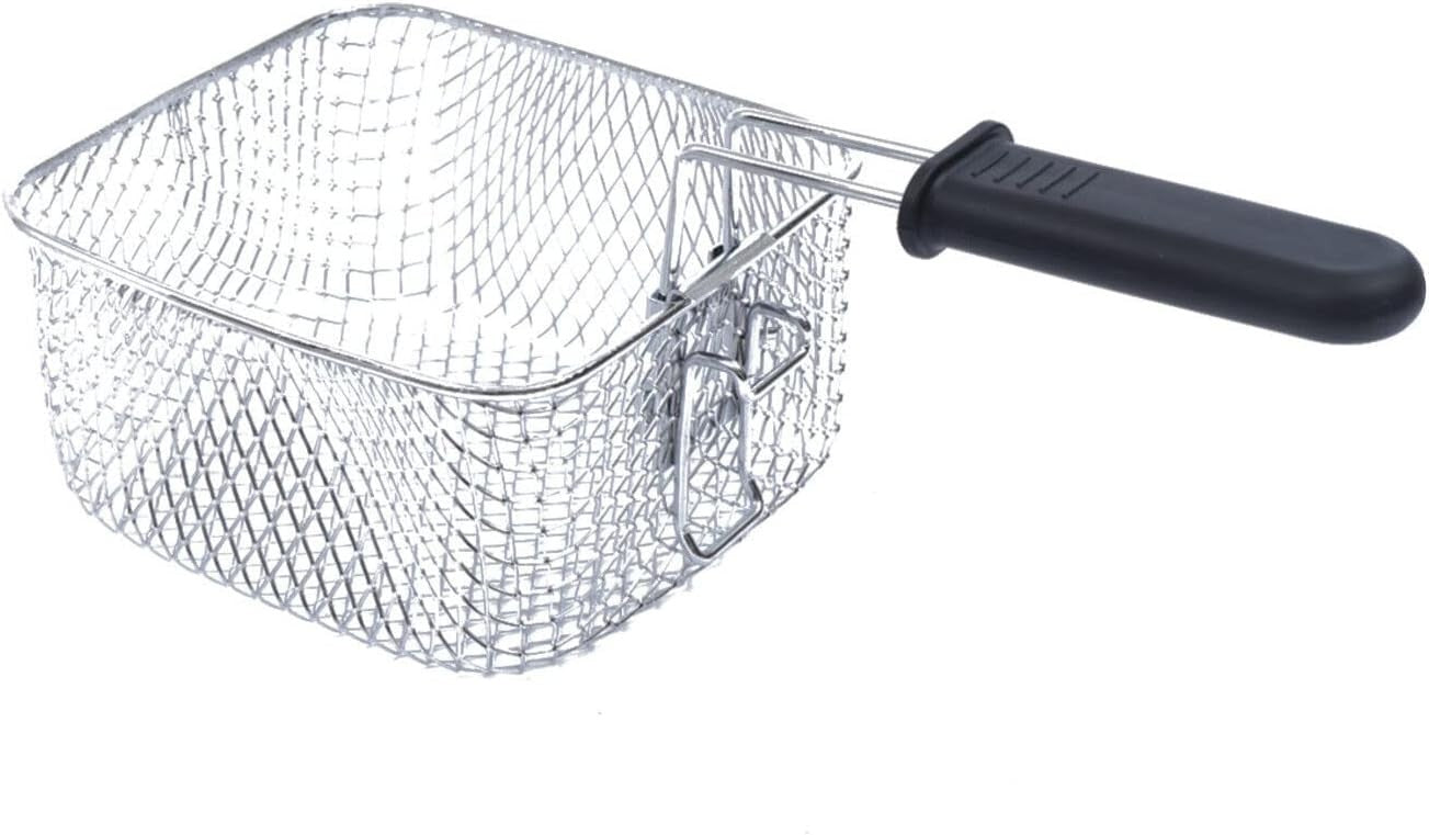 Electric Deep Fryer 2.5L 1000W Stainless Steel Adjustable Temp Basket