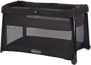 Lightweight Travel Cot with Bassinet Compact Folding Baby Bed Playpen 105x65cm