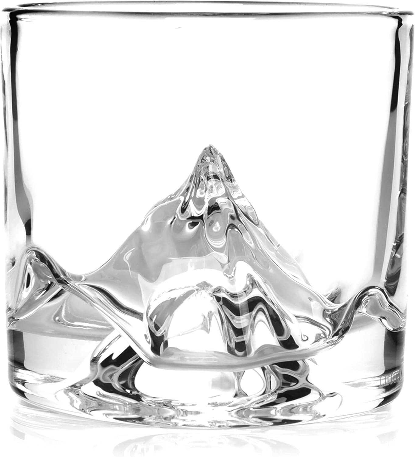 K2 Mountain Whiskey Glasses Set of 2 – 250ml Freeze-Chill Crystal Tumblers Gift