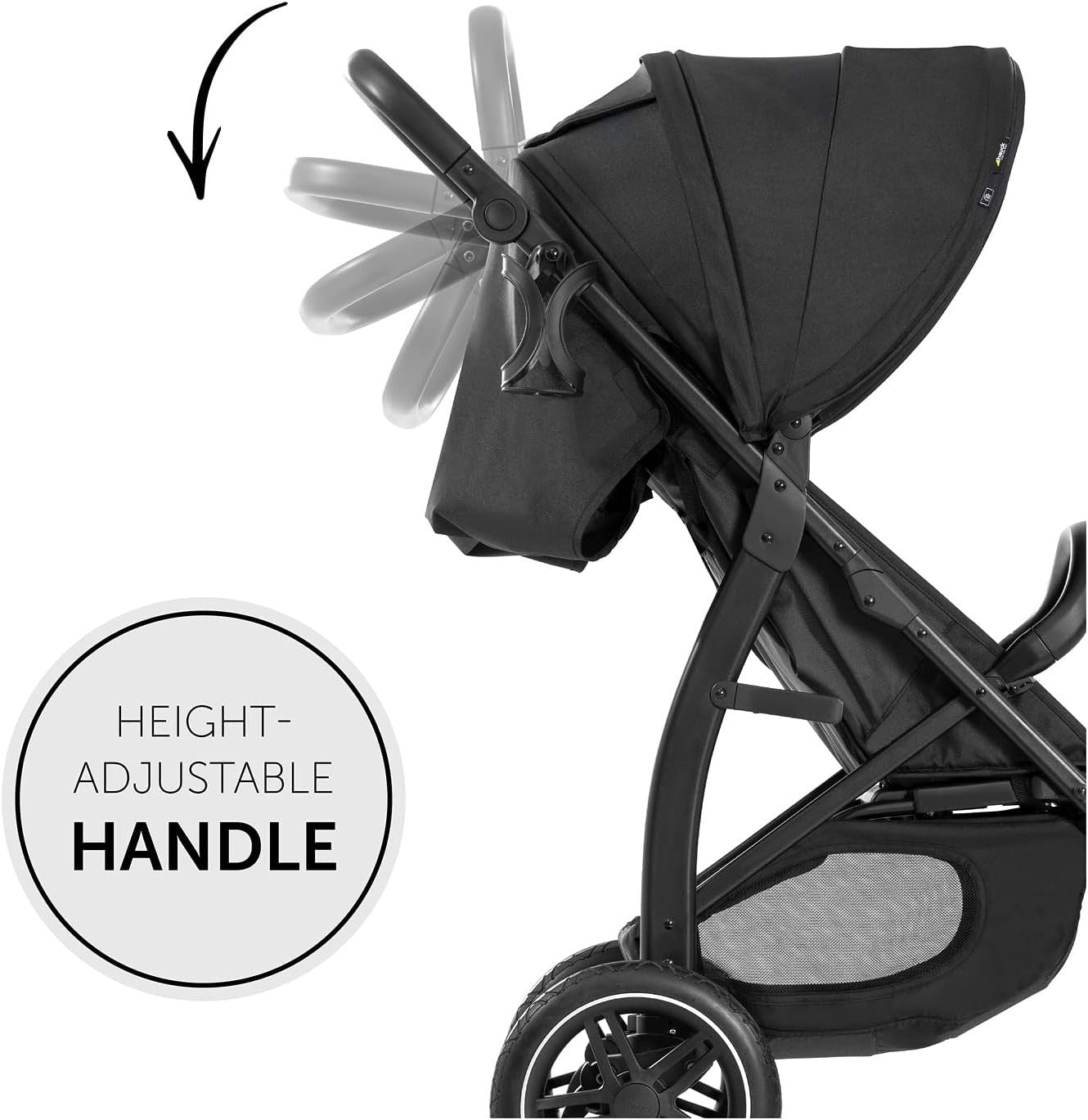 Lightweight Baby Buggy One-Hand Fold Recline UPF50+ Pushchair