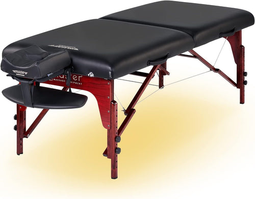 70cm Heated Portable Massage Table w/ 7.6cm Memory Foam | Pro Montclair Spa Bed