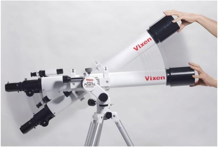 Mobile Porta Refractor Telescope 70/900 Tripod Manual Focus Beginner Set