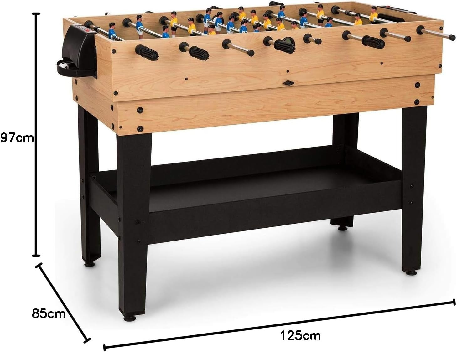 15-in-1 Multi Game Table Pool Foosball Hockey Tennis Chess Set