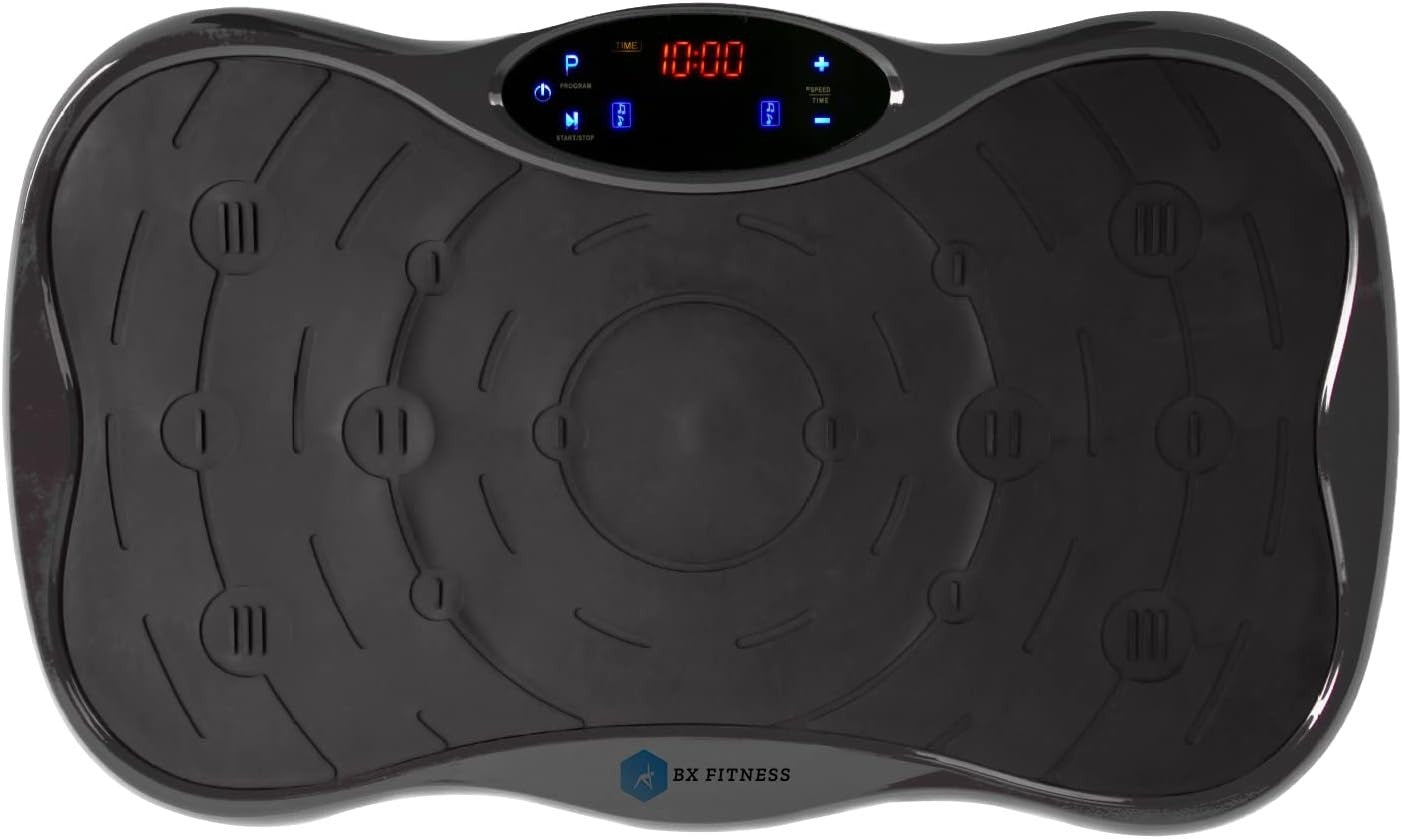 360° Vibration Plate Exercise Machine App Control LED Display 150kg
