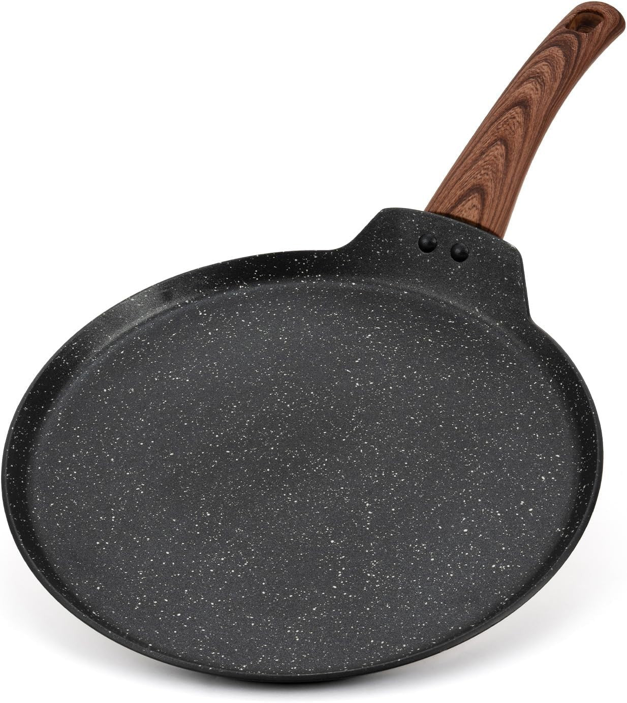 28cm Non Stick Crepe Pan, Induction and Gas, Flat Aluminium, PFOA Free