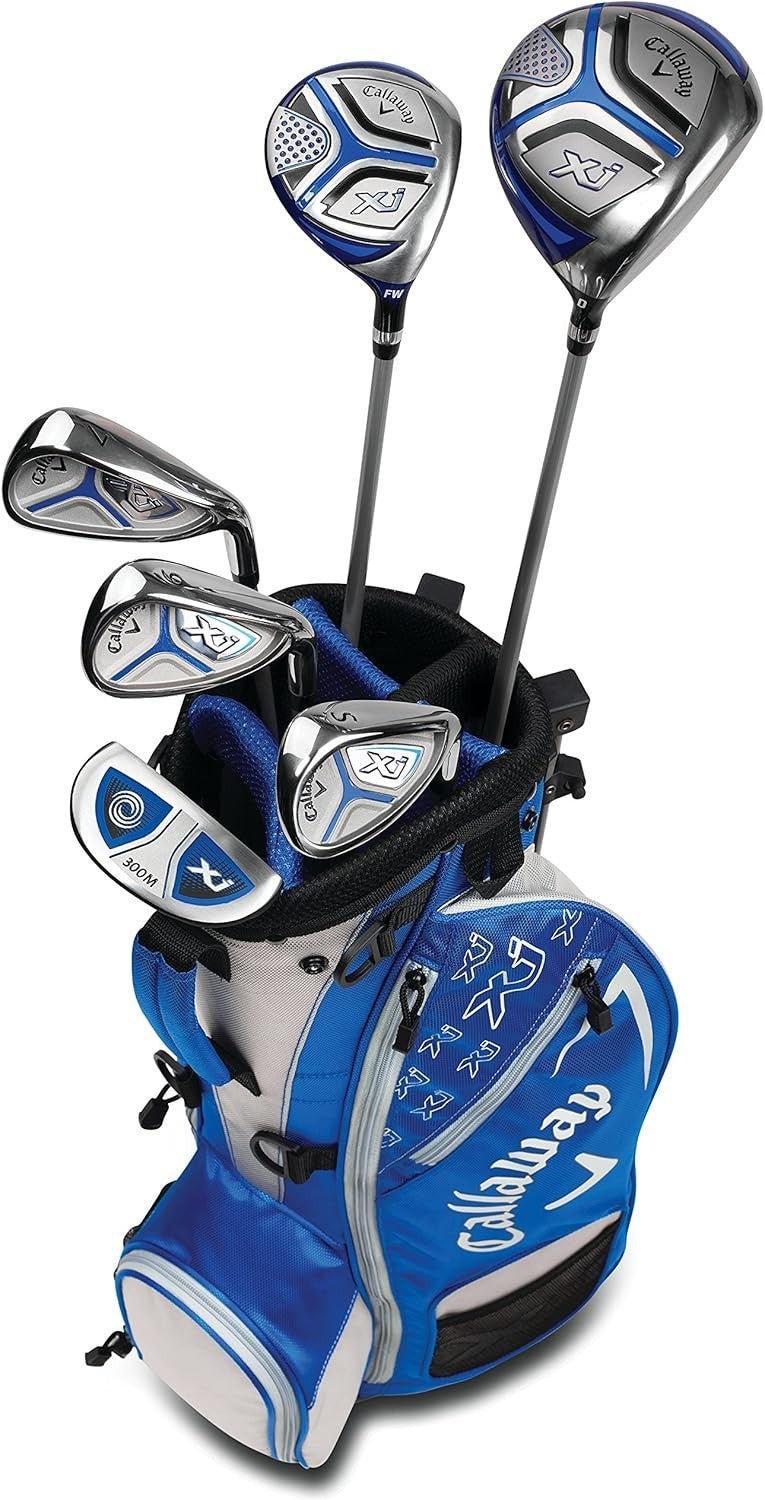Junior Golf Club Set Kids Right Hand Fairway Irons Putter Stand Bag
