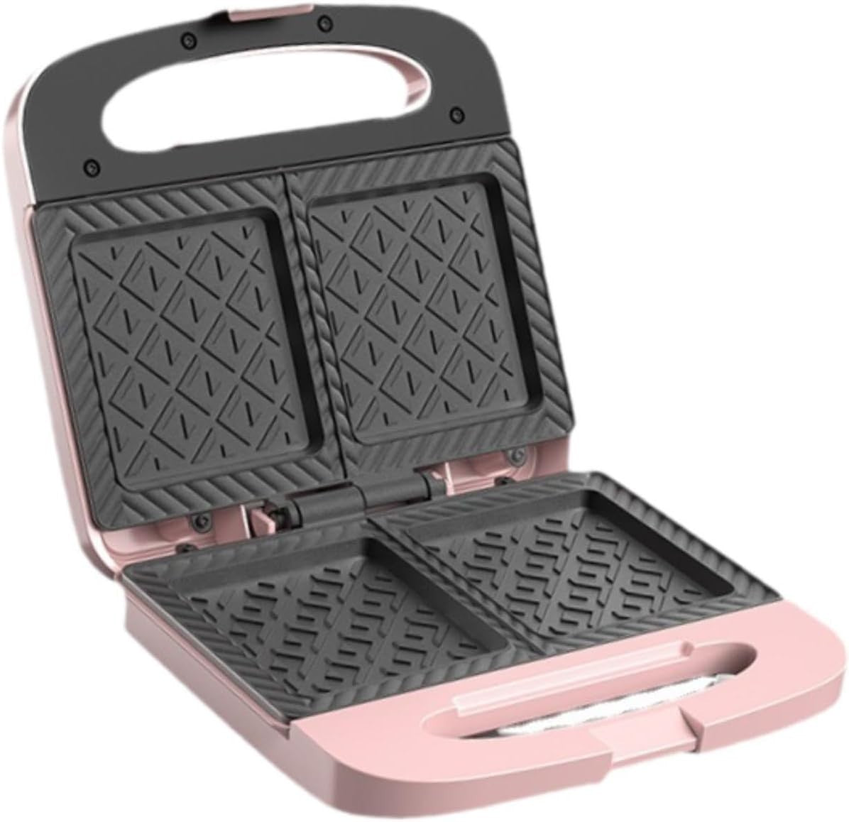 Multifunctional Pink Sandwich Maker Panini Press Burger Toaster 1200W