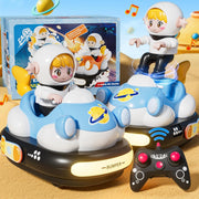 RC Bumper Car Toy with Lights & Music for Kids 5-8 | Remote Control Fun