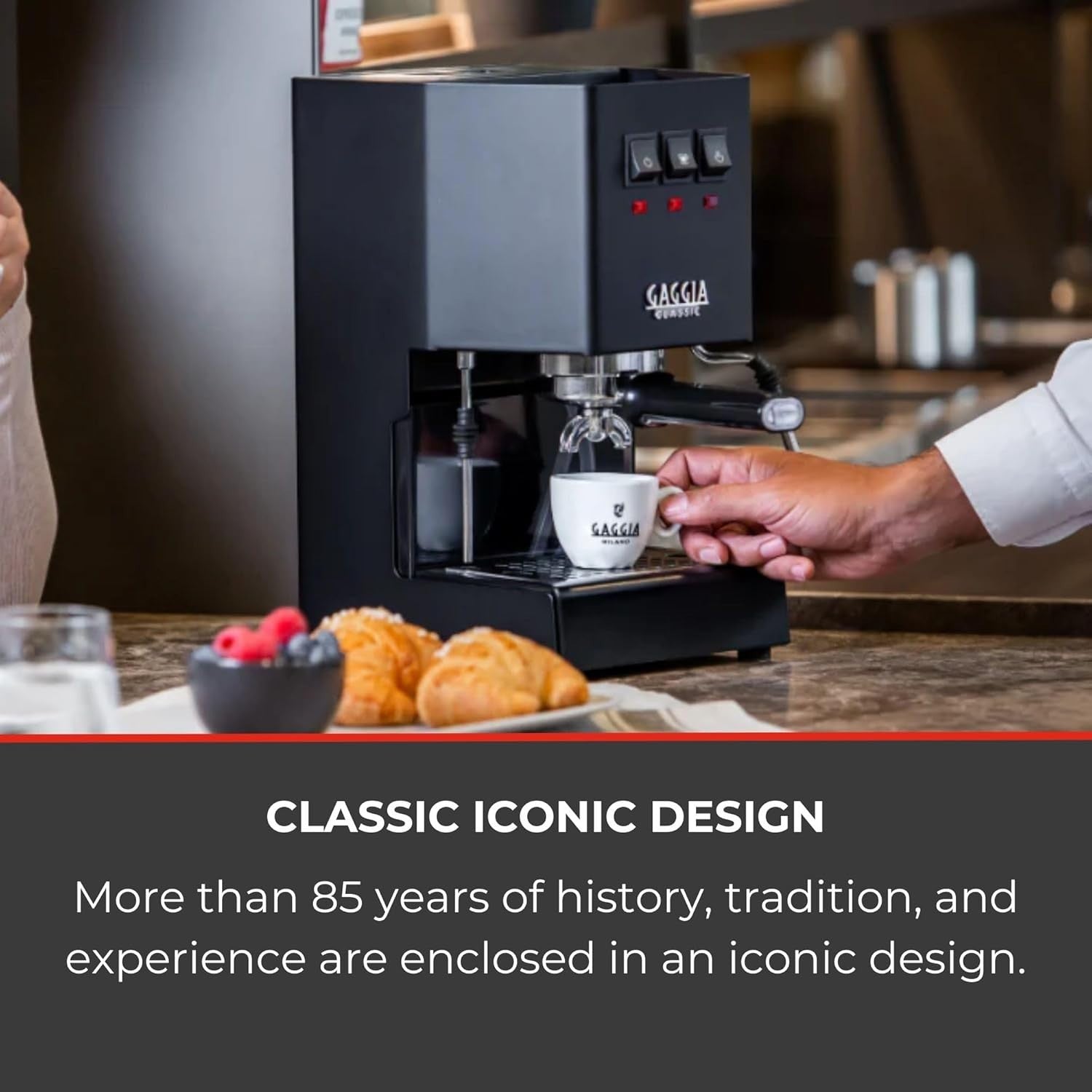 Manual Espresso Coffee Machine | Brass Boiler | Pro Steam Wand | 2.1L Tank