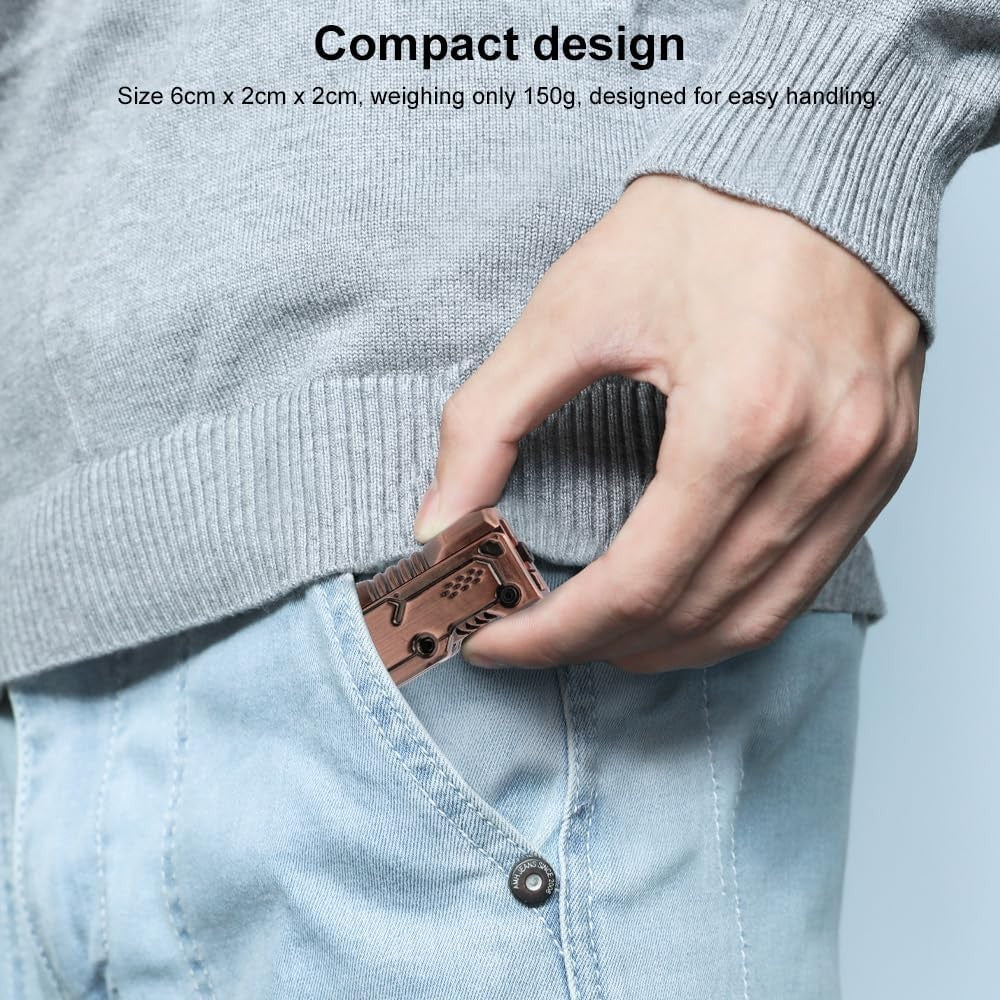 Metal Magnetic Fidget Slider Stress Relief ADHD Pocket EDC Toy
