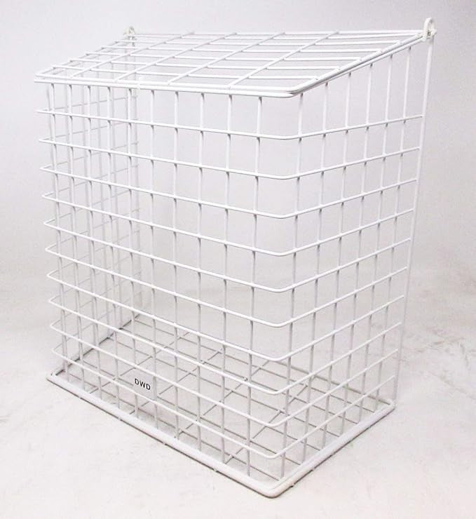 Large Chrome Letter Box Cage Guard – Protects Mail, Flip Lid, Easy Fit